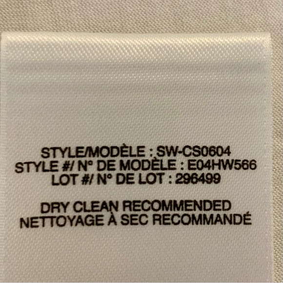 Helmut Lang Twist Back White Tank Top, Size Small - Picture 13 of 14